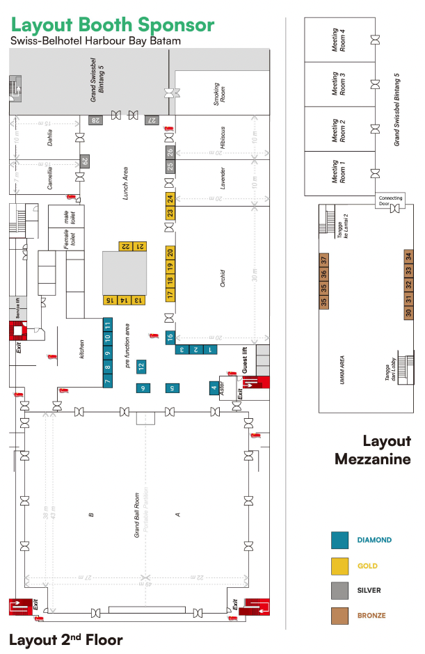 Booth Layout Floor Plan