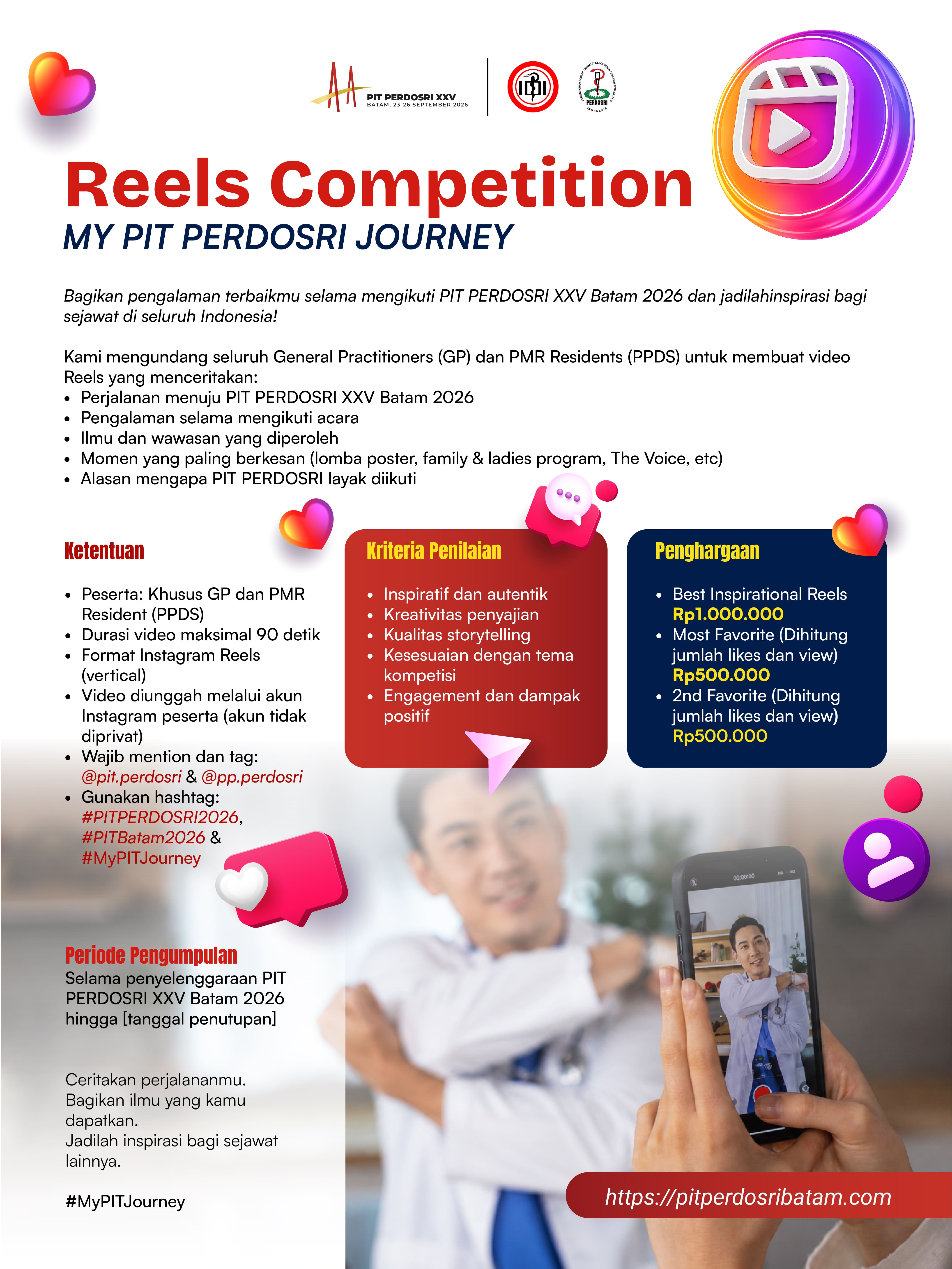 REELS COMPETITION: My PIT PERDOSRI Journey